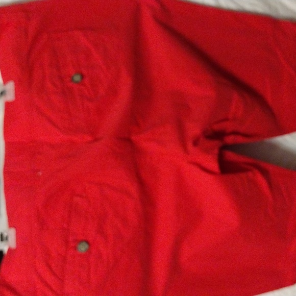 Old Navy, Business Causal and Chic women straight leg cotton pants in red. - Picture 5 of 8